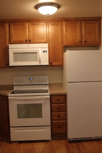 student apartments for rent in Cortland New York 126 1/2 Tompkins St. Kitchen 3