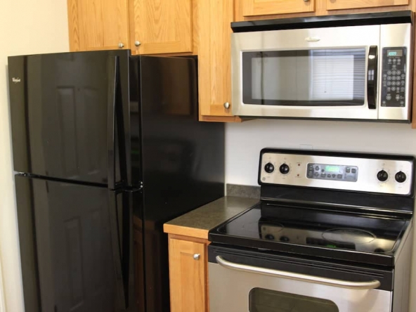 student apartments for rent in Cortland New York 14 Harrington Ave. Apt. 1 Kitchen
