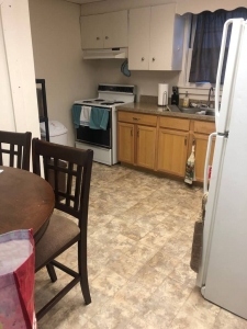 student apartments for rent in Cortland New York 60 Groton Ave. (2 Bedrooms) Kitchen