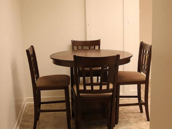 student apartments for rent in Cortland New York 60 Groton Ave. (2 Bedrooms) Dining