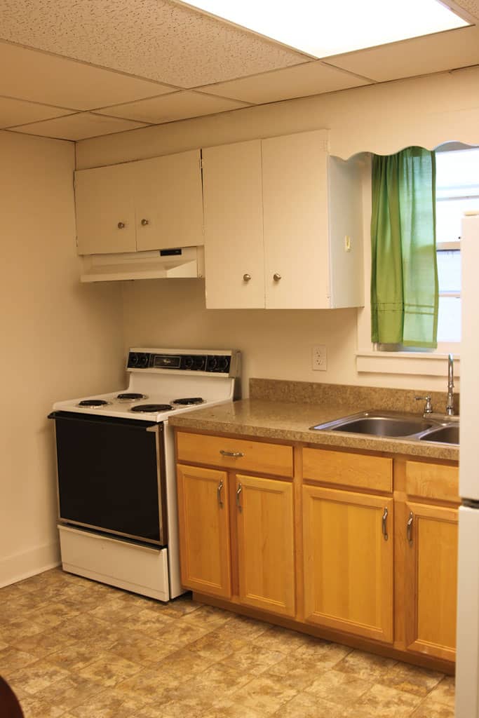 student apartments for rent in Cortland New York 60 Groton Ave. (2 Bedrooms) Kitchen 2
