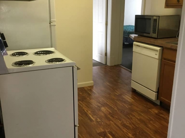 student apartments for rent in Cortland New York 62 Groton Ave. Apt. B Kitchen