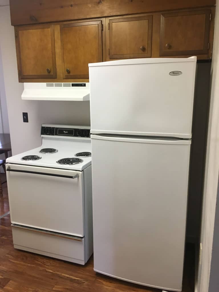 student apartments for rent in Cortland New York 62 Groton Ave. Apt. B Kitchen 2