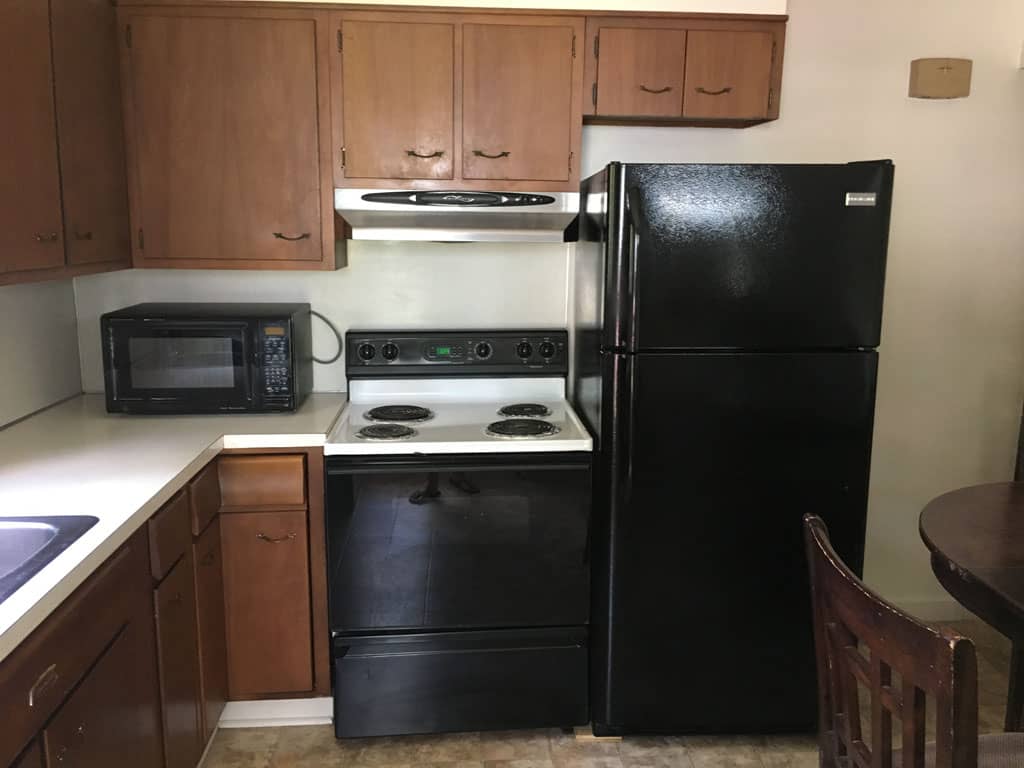 student apartments for rent in Cortland New York 9 Owego St. Kitchen