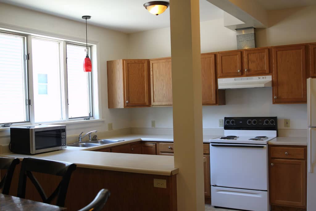 student apartments for rent in Cortland New York 94 Groton Ave. Apt A/D Kitchen 5